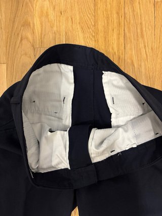 Pantalón de traje Zara azul marino