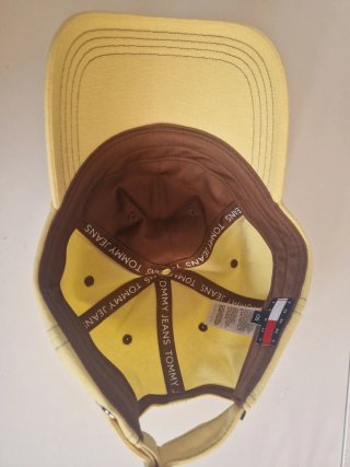 Gorra Tommy Jeans Amarilla Mujer