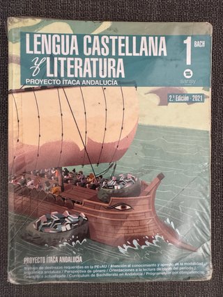 Lengua castellana y literatura, 1 BACH.