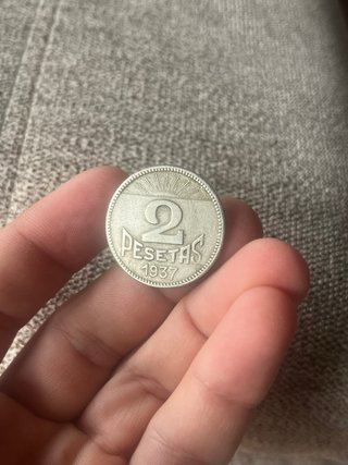 2 Pesetas Consejo de Asturias y León