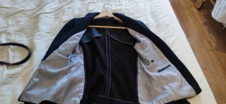 Blazer Massimo Dutti Azul Marino Talla M