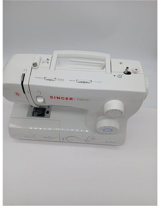 Singer Maquina De Coser Mecanica Talent 3323-30 Puntadas Utilitarias - Puntadas Ojal Totalmente Automático de un Paso - Zig-Zag Ha