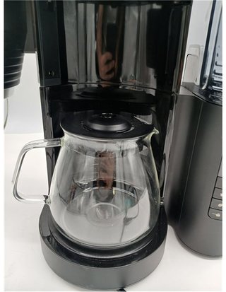 Melitta AromaFresh X 1030-06 - Cafetera de Goteo con Molinillo Incorporado - 10 Tazas - Temporizador 24 Horas - Mantenimiento en Cal