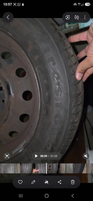 Ruedas de coche hankook firestone