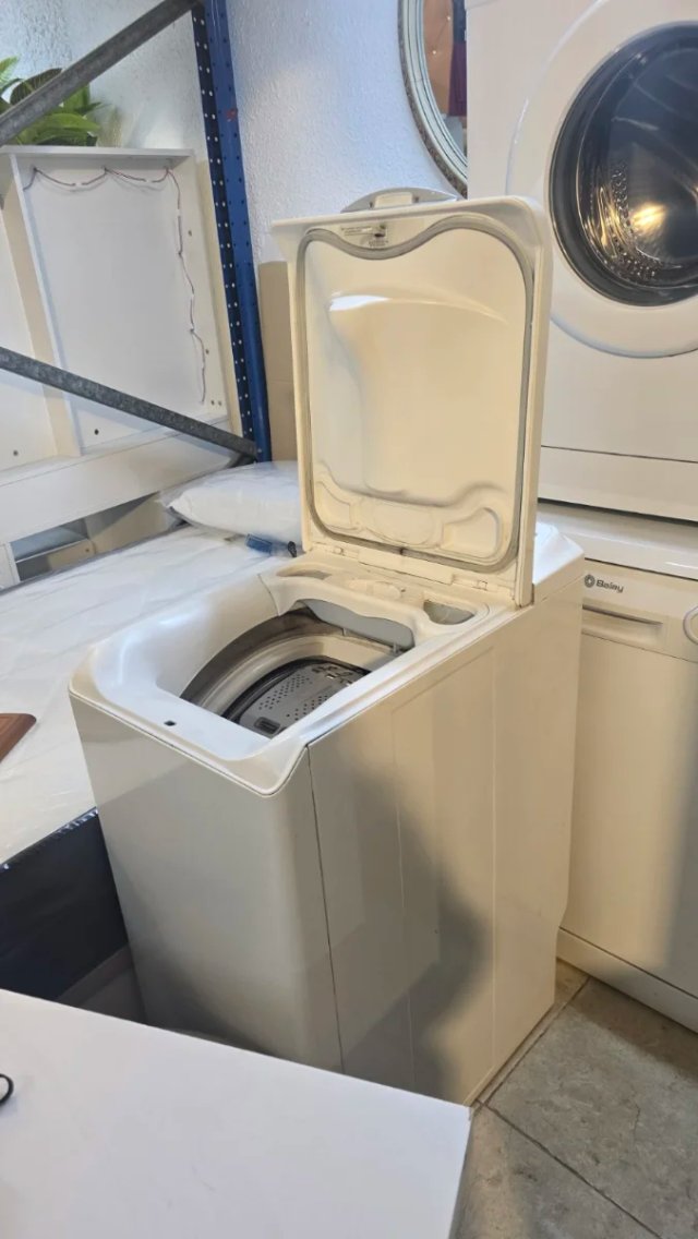 Lavadora Blanca Carga Superior