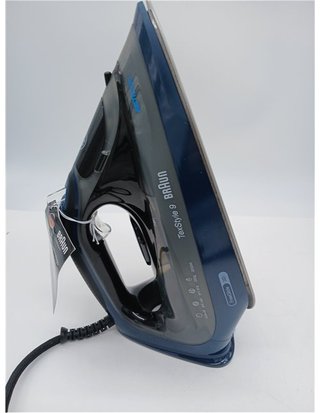 Braun TexStyle 9 SI9682 DB Steam Iron with FreeGlide 3D Technology - Vertical Steam - Anti-Drip Function - Self-Cleaning Function -