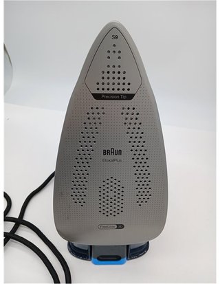 Braun TexStyle 9 SI9682 DB Steam Iron with FreeGlide 3D Technology - Vertical Steam - Anti-Drip Function - Self-Cleaning Function -