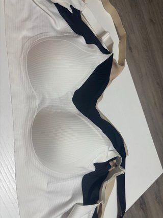 Sujetador sin aros beige