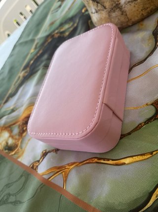 Portagioie rosa ecopelle