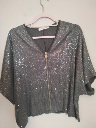 Conjunto Vestido MIDI y Chaqueta Lentejuelas