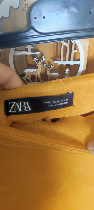 Falda- pantalón mostaza