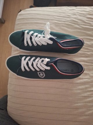 Zapatillas Valecuatro Lona Verdes Talla 43