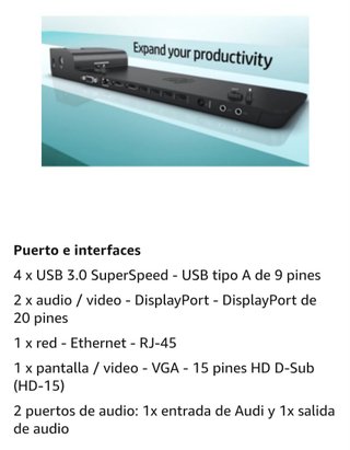 Base de conexión HP para portátil (NUEVO)