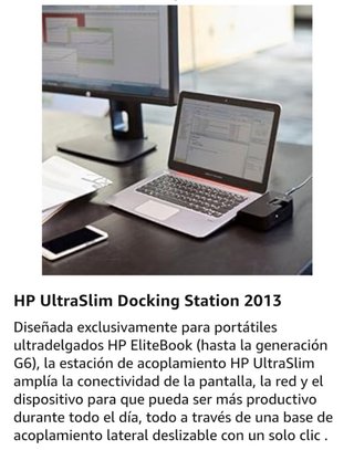 Base de conexión HP para portátil (NUEVO)
