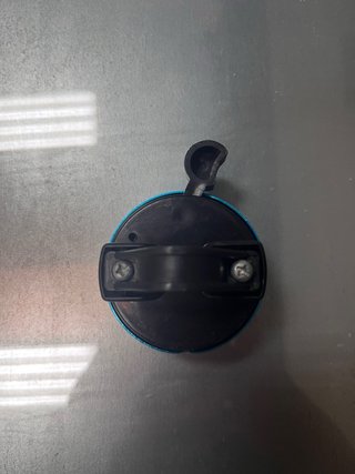 Timbre de bicicleta azul