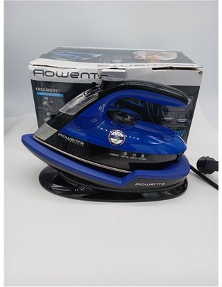 Rowenta Freemove - Cordless Iron with Steam Stroke 115 g/min - 250 ml - Microsteam 400 Laser Sole - Auto-Off and Anti-Limescale - All