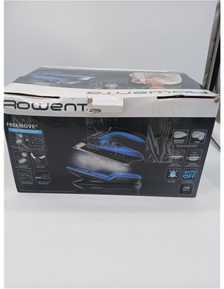Rowenta Freemove - Cordless Iron with Steam Stroke 115 g/min - 250 ml - Microsteam 400 Laser Sole - Auto-Off and Anti-Limescale - All