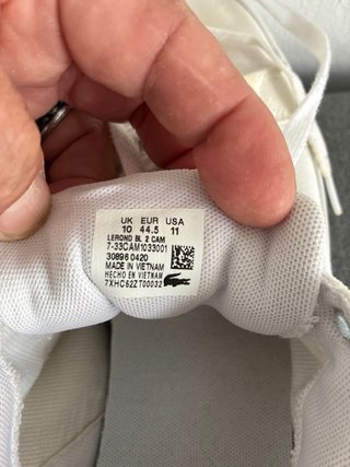 Zapatillas Lacoste Blancas