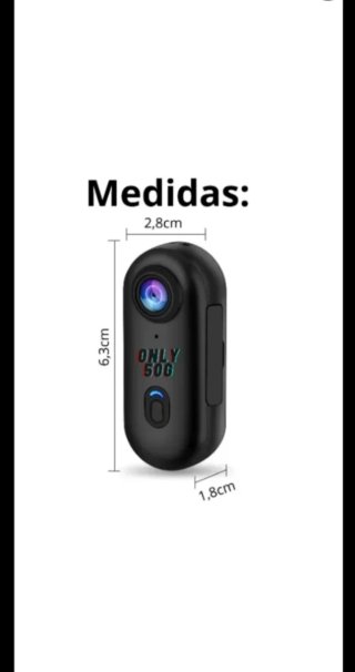 Cámara POVCAM 4K + Tarjeta 64GB
