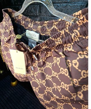Bañador Gucci GG Marrón nuevo sin usar talla M/L