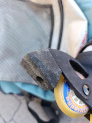 Patines en línea K2 con protecciones y mochila