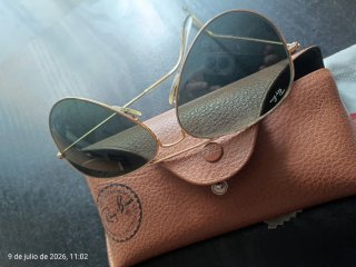 Gafas de sol Ray-Ban 58014 Verde oscuro/Dorado