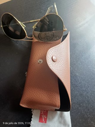 Gafas de sol Ray-Ban 58014 Verde oscuro/Dorado