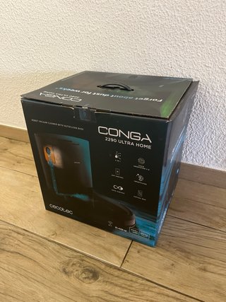 Robot aspirador Conga 2290 con base de carga