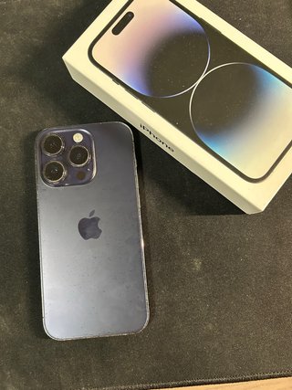 iPhone 14 Pro 128GB Morado Oscuro + Caja