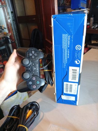 PS2 Slim SCPH-90004 Charcoal Black