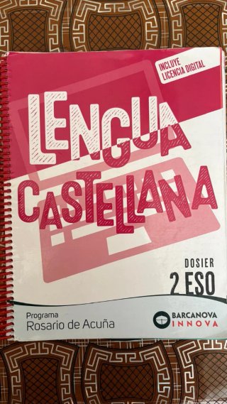 Lengua castellana, 2 ESO, Programa Rosario de A...