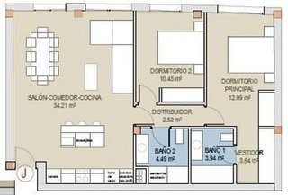 Piso en venta en Centro en San Juan de Alicante/Sant Joan d´Alacant