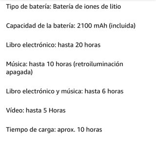 Libro Electrónico E-book Reader Negro