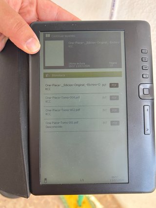 Libro Electrónico E-book Reader Negro