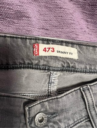 Pantalones Levi's 473 Gris Talla 40