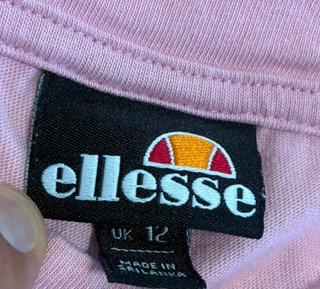Camiseta Ellesse Mujer Rosa Pastel