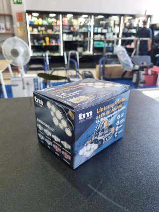 LINTERNA FRONTAL 8 LED RECARGABLE