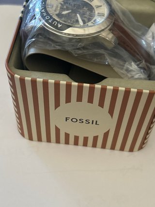 Reloj Fossil Automático Correa Marrón