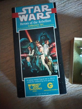 Star Wars Heroes of the Rebellion Metal Figures