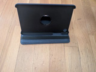 Funda giratoria para tablet azul 8.8 - 9 pulgadas