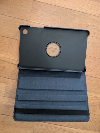 Funda giratoria para tablet azul 8.8 - 9 pulgadas