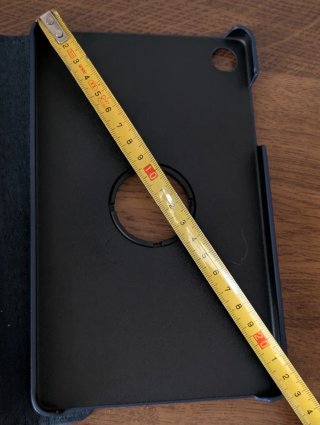 Funda giratoria para tablet azul 8.8 - 9 pulgadas