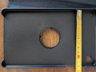 Funda giratoria para tablet azul 8.8 - 9 pulgadas