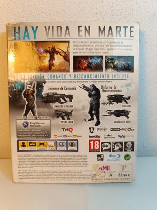 Red Faction Armageddon Ps3 Pal Esp edición comando