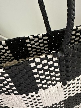 Borsa mare donna a scacchi