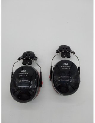 3M PELTOR Optime III Orejeras para casco Negras 34 dB (1 orejera/caja) - H540P3EB-413-SV