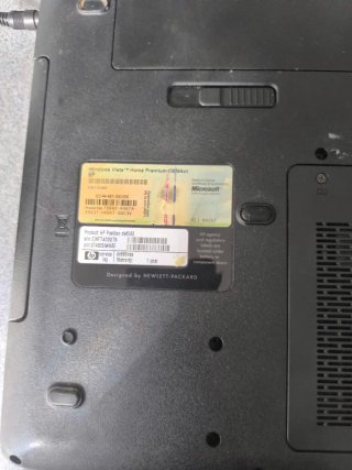 Ordenador portátil HP Plata y Negro