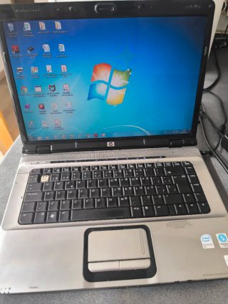 Ordenador portátil HP Plata y Negro