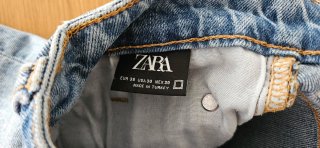 Pantalón corto vaquero Zara hombre