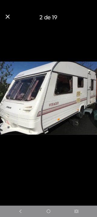 Caravana Sterling Voyager 750kg